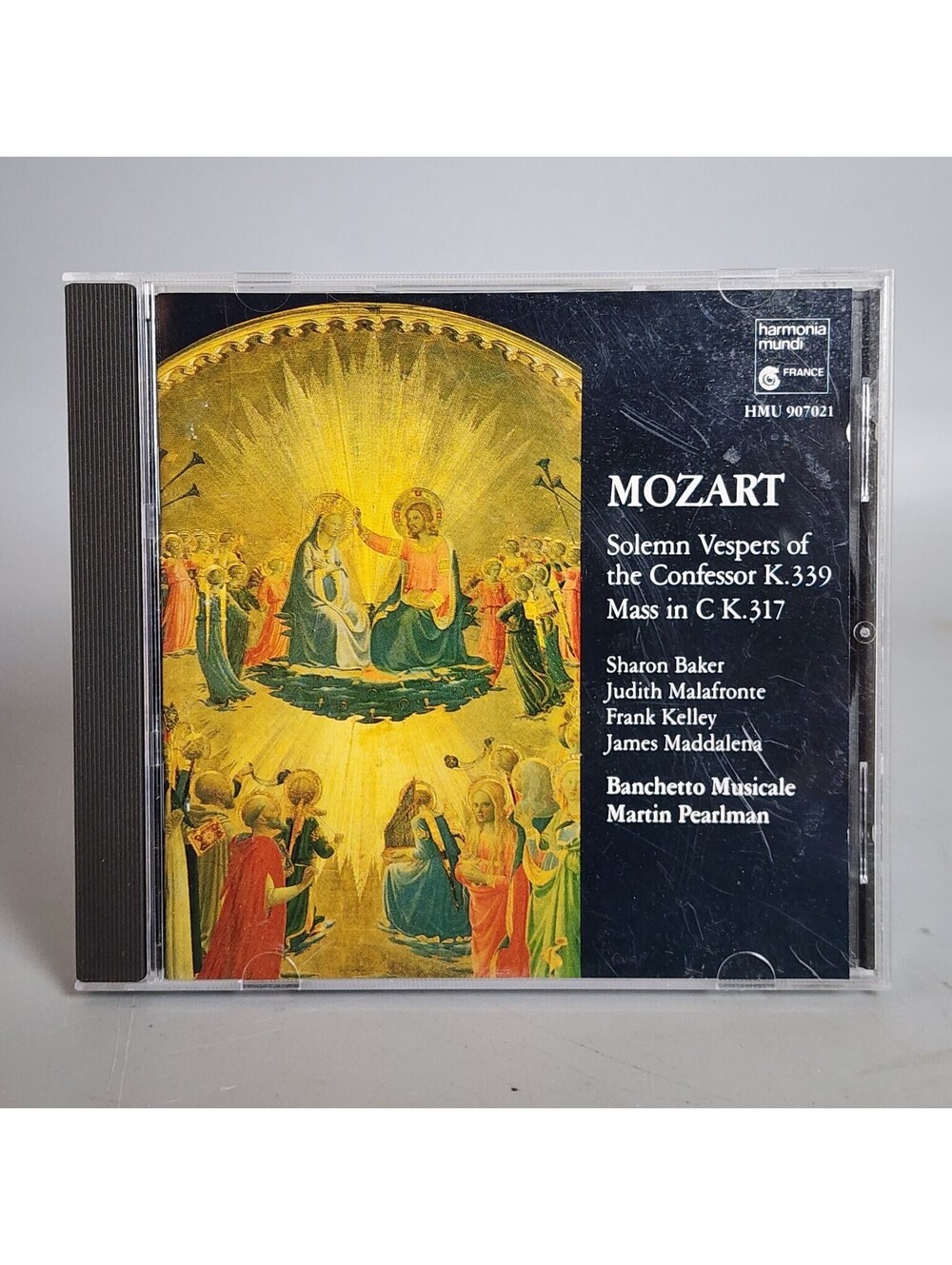 Mozart: Solemn Vespers K.339 Mass in C K.317 CD Harmonia Mundi HMU 907021